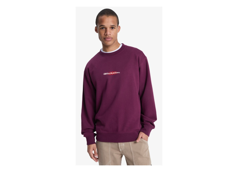 Quiksilver – Mercury Trident – Sudadera Morado Hombre