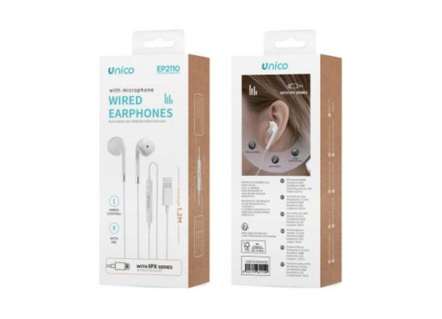 Auriculares con Microfono EP2110 Lightning Unico (2)