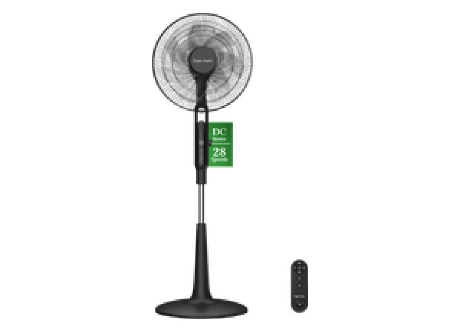TaylorSwoden Serene – Ventilador de pie, 16 pulgadas, 7 aspas, 28 velocidades