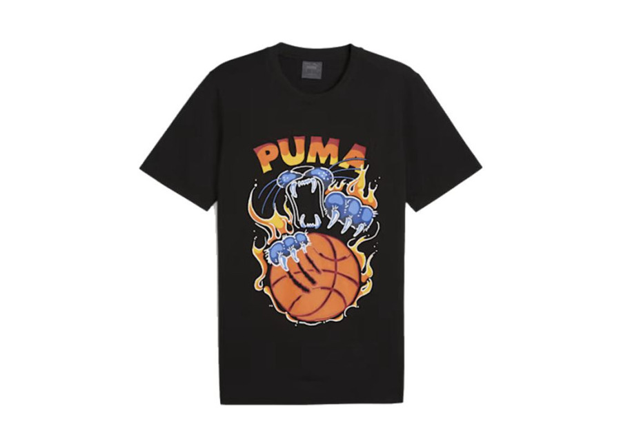 Puma Camiseta de Baloncesto Puma TSA 6 Negro Hombre