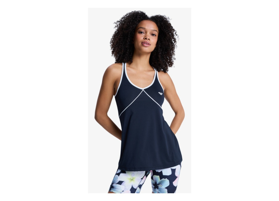 Roxy Move Free 2 – Camiseta técnica sin mangas Negro Mujer