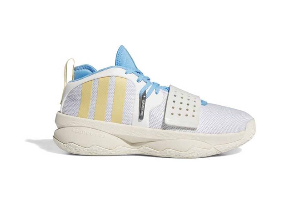 Adidas Zapatillas de Baloncesto adidas Dame 8 Extply Blanco Azu