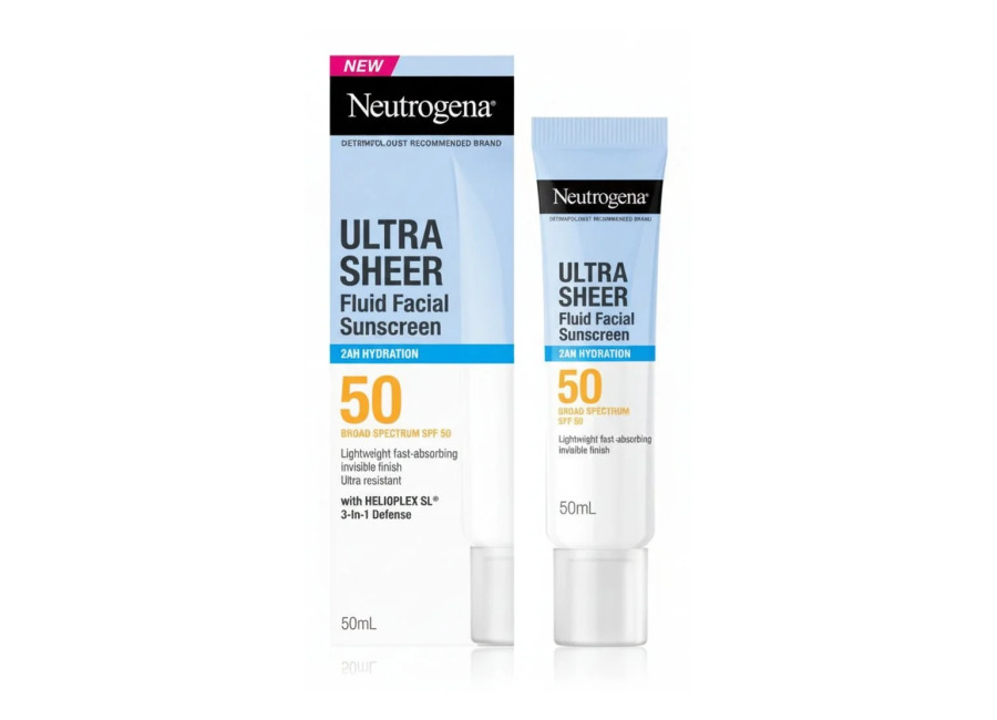 Neutrogena Ultra Sheer Protector Solar Facial Crema Hidratante SPF50+ 50 m