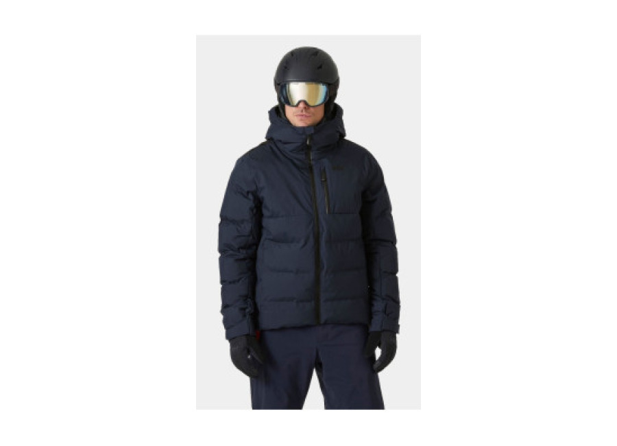 Helly Hansen para hombre. 66043 Chaqueta Kvitfjell Race Puffy marino (XXL), Deportivo, Outdoor, Poliéster, Nieve, Manga larga