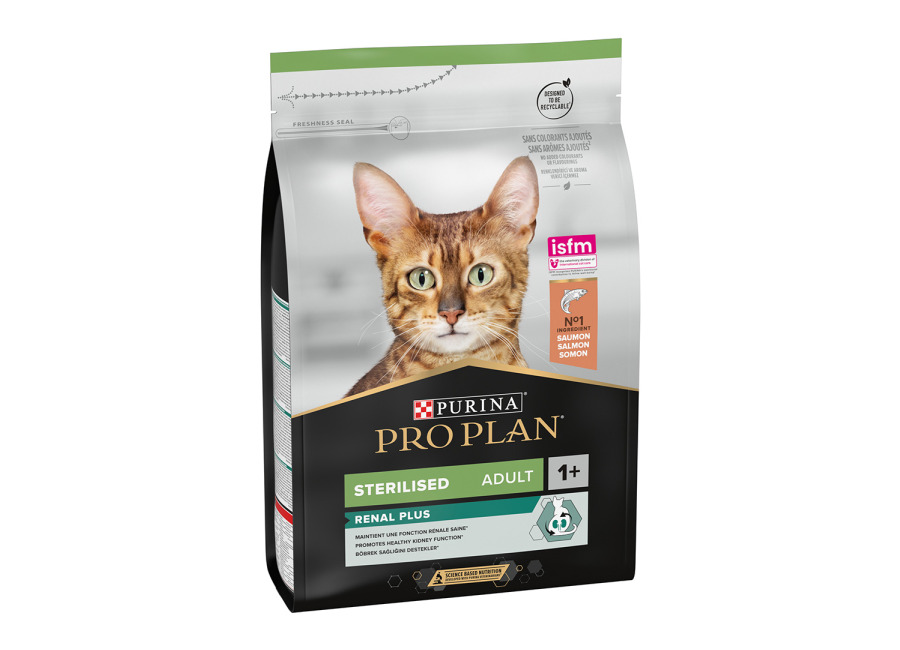 Pro Plan PURINA PRO PLAN Sterilised Adult Renal Plus salmón – 3 kg