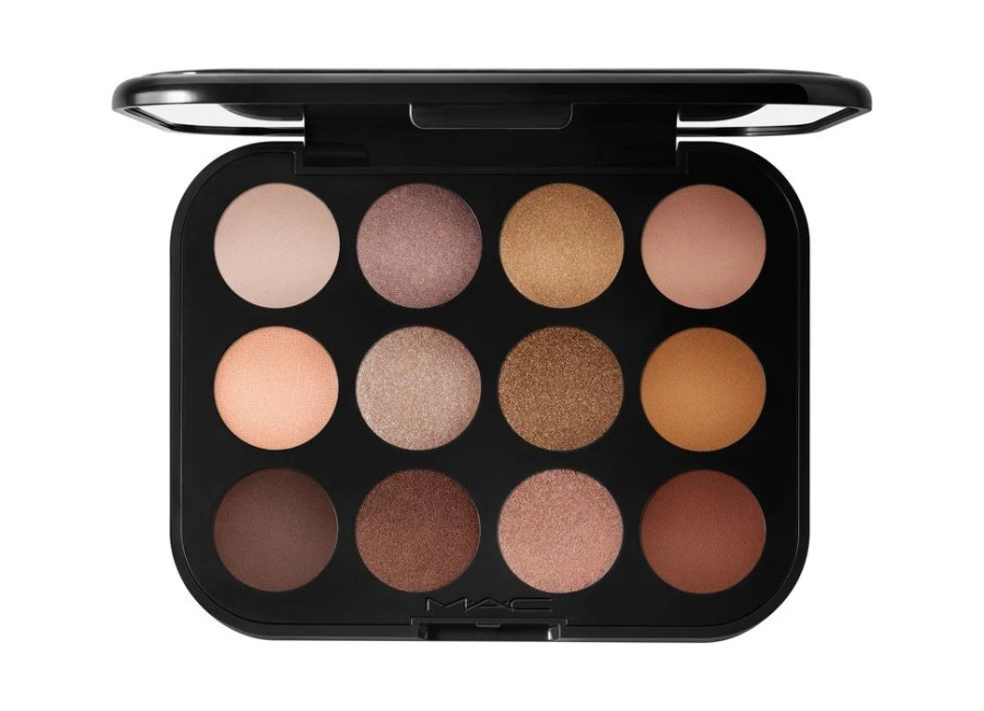 Mac cosmetics Connect In Color X12 Unfiltered Nudes 12,2 g – Paleta de Sombras de Ojo