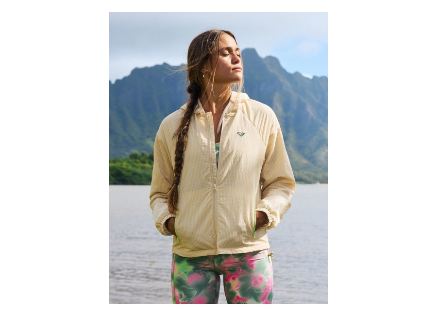 Roxy Boundless Spirit 2 – Chaqueta resistente al agua Beige Mujer