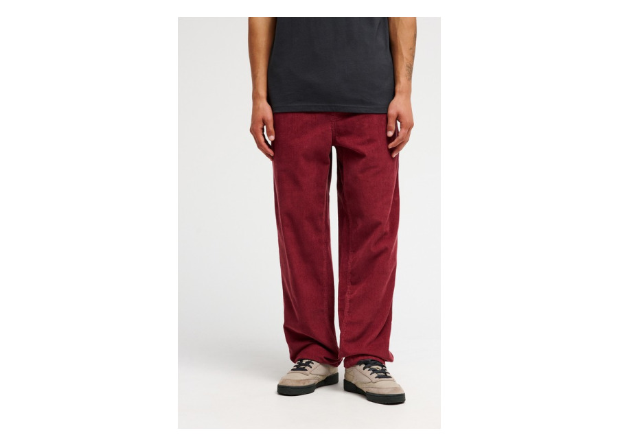 Quiksilver – Taxer Regular Cord – Pantalones Rojo hombre