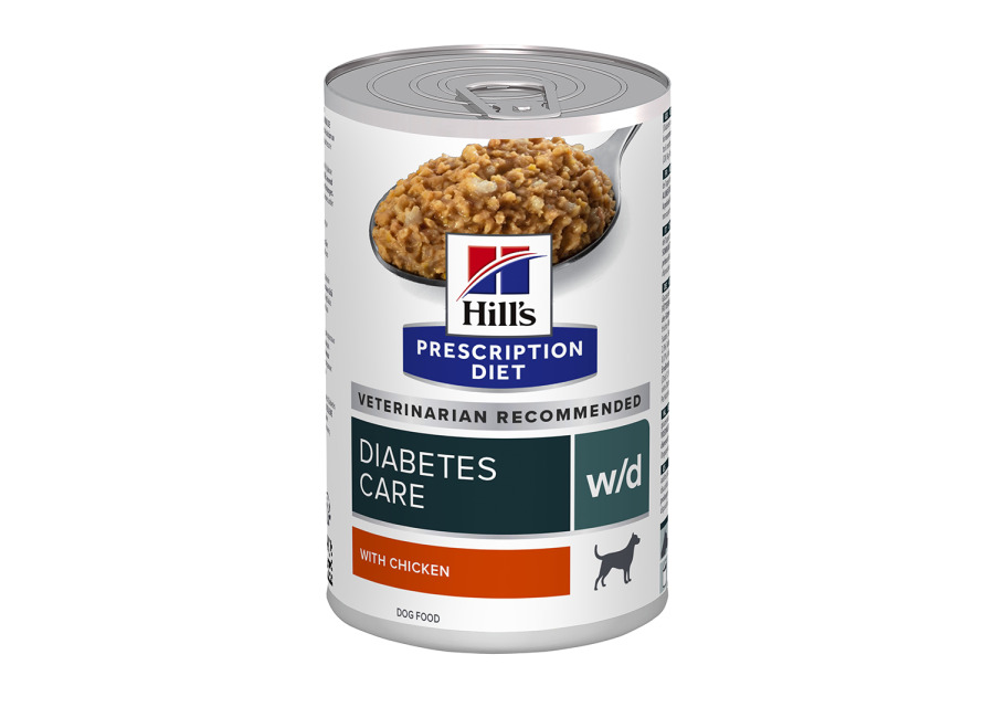 Hill’s Prescription Diet w/d Diabetes latas para perros – 12 x 370 g