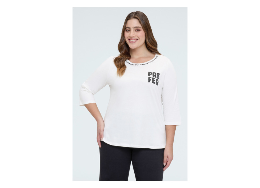 Fiorella Rubino Camiseta de algodón con estampado