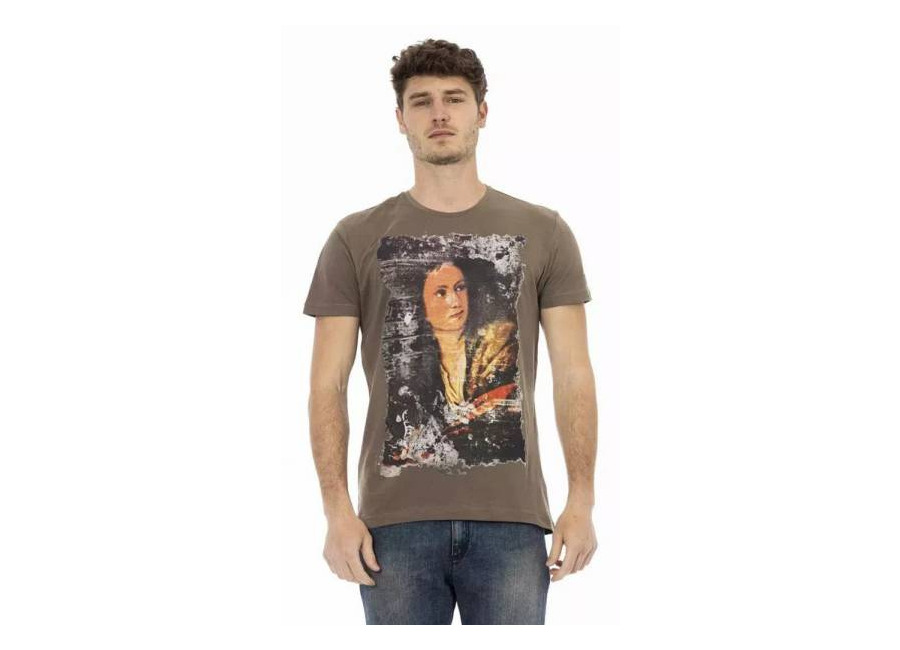 Trussardi Action Hombre Camiseta Marrón 2AT21002