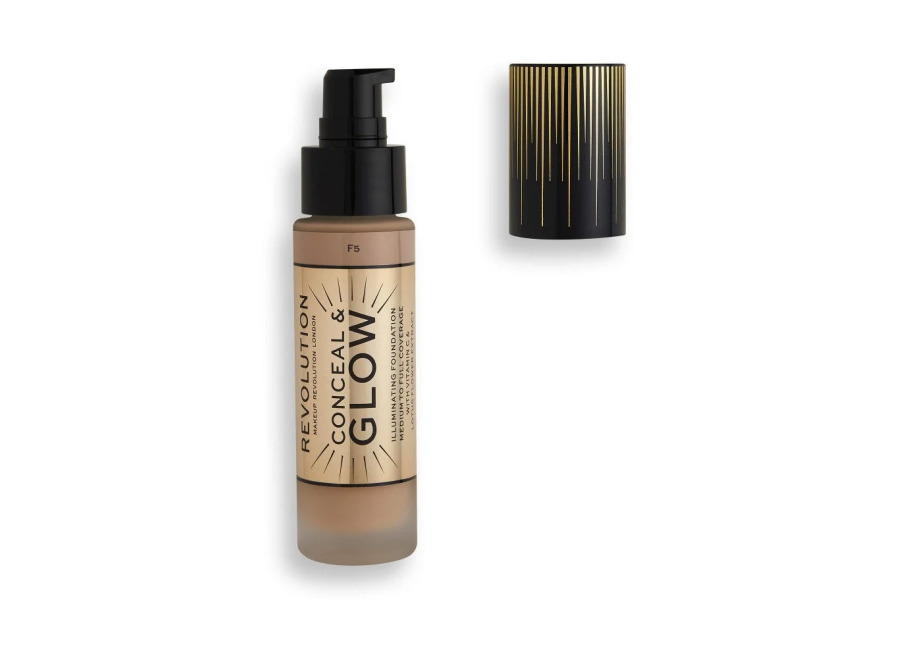 Makeup Revolution Corrige e ilumina Base de maquillaje iluminadora F5 23 m
