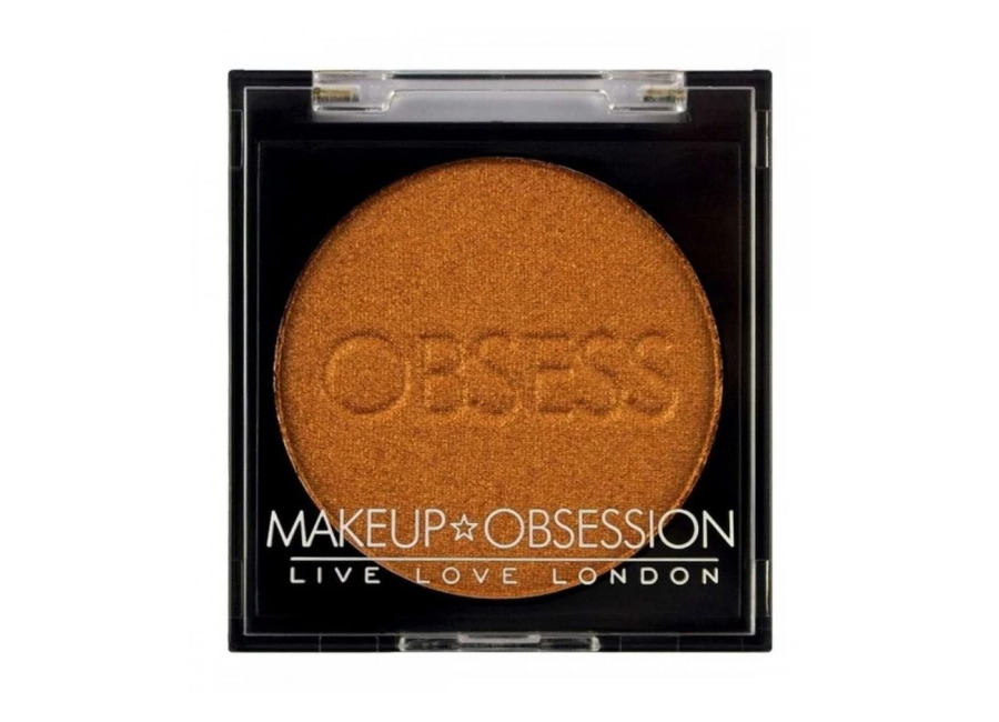 Makeup Revolution Sombra de ojos en polvo Makeup Revolution Obsesión E166 Costa Dorada 2g