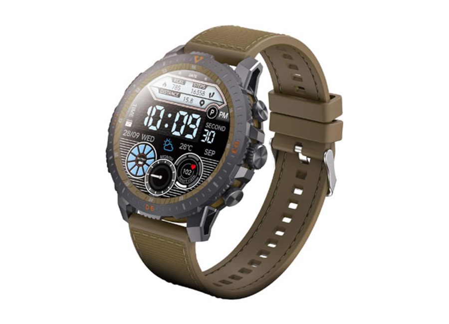 Smartwatch Hombre Unico R9 SW2786 Caqui (2)