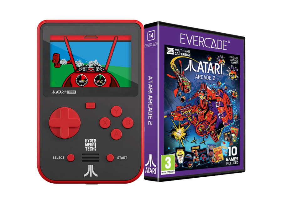Super Pocket Atari Edition Evercade + Atari Arcade 2 (2)