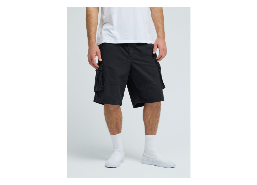 Quiksilver – Freefall Cargo – Short cargo elástico Negro Hombre