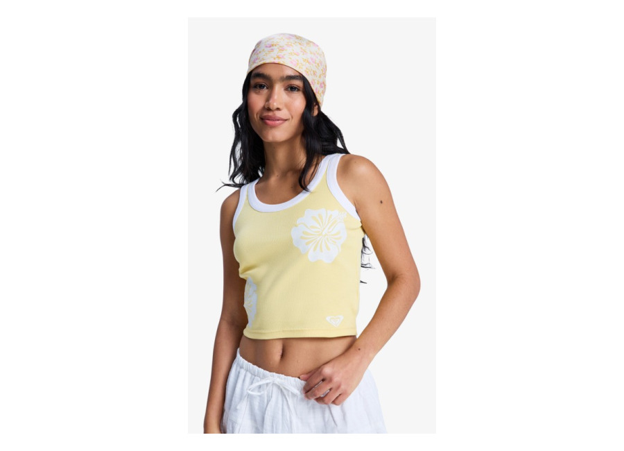 Roxy Keep It Cool – Camiseta sin mangas Amarillo Mujer