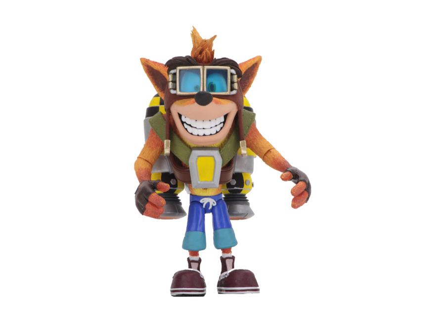 Neca Figura Crash Bandicoot con Jetpack Edición Deluxe (14cm)