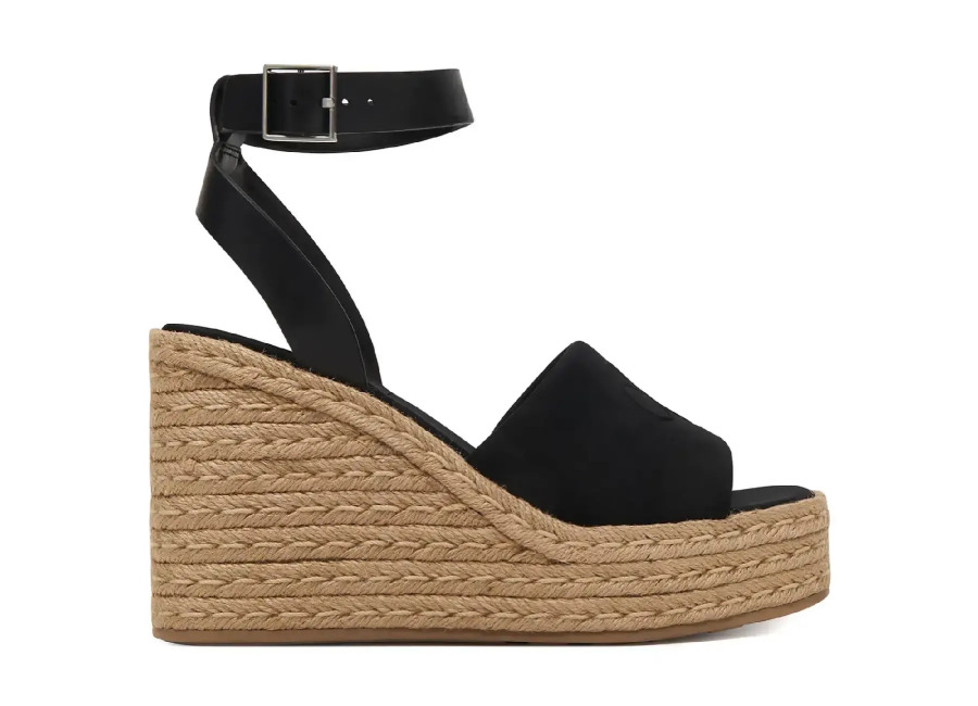 Calvin Klein Alpargatas de cuña mujer WEDGE ESPAD 70 NEOPR MG Calvin Klein