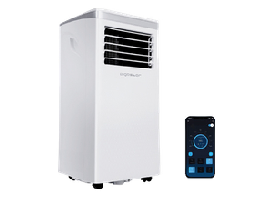 Aigostar Freeze Smart – Aire Acondicionado Portátil inteligente, 1003W, 3 en 1: Deshumidificador, Climati