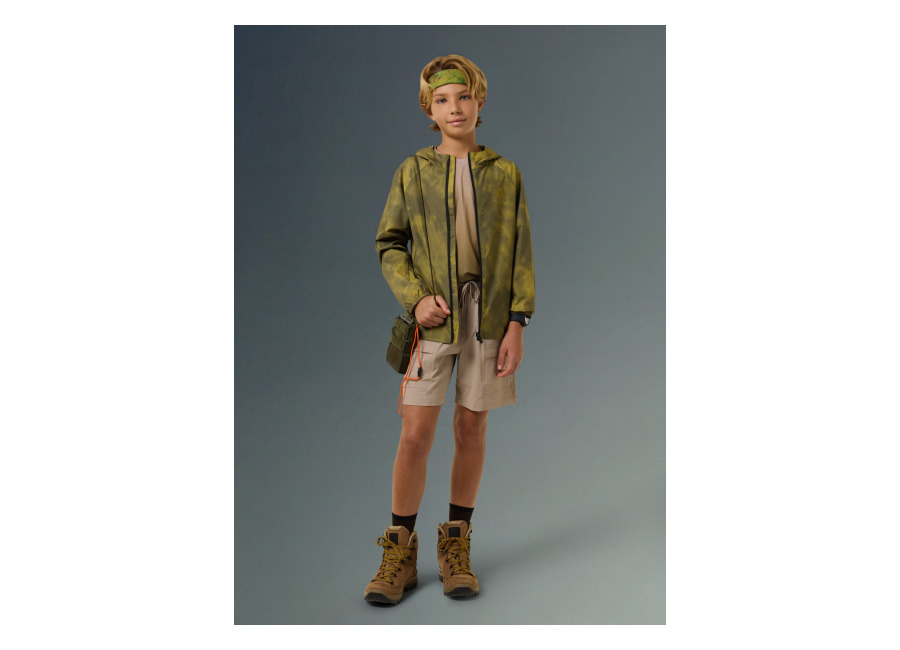 Altavia Chaqueta Cortavientos Tie-dye Altavia With Deborah Compagnoni, Niño, Verde militar, Talla: 10-11