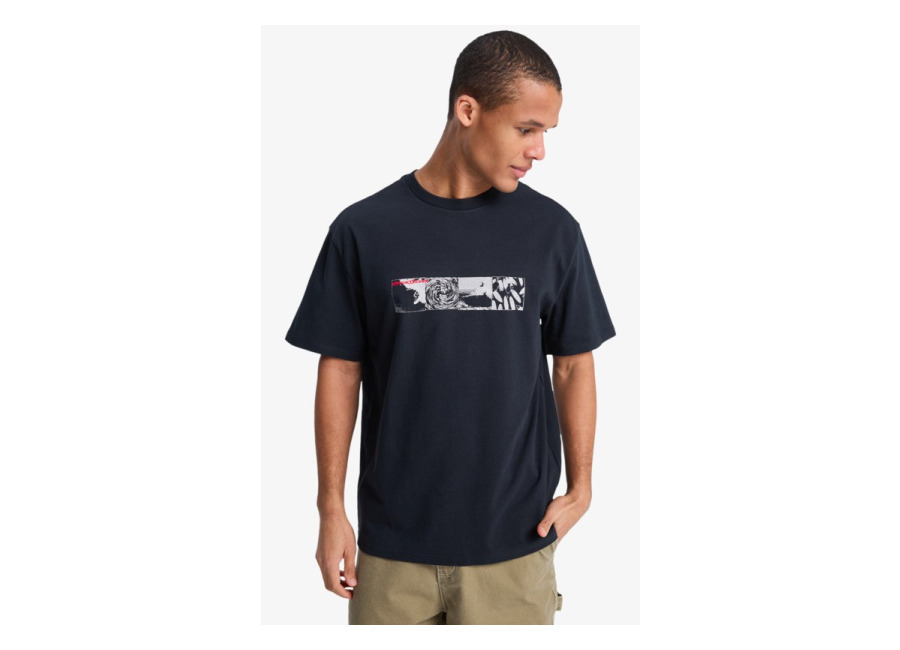 Quiksilver – Mercury Vortex – Camiseta de manga corta Negro Hombre
