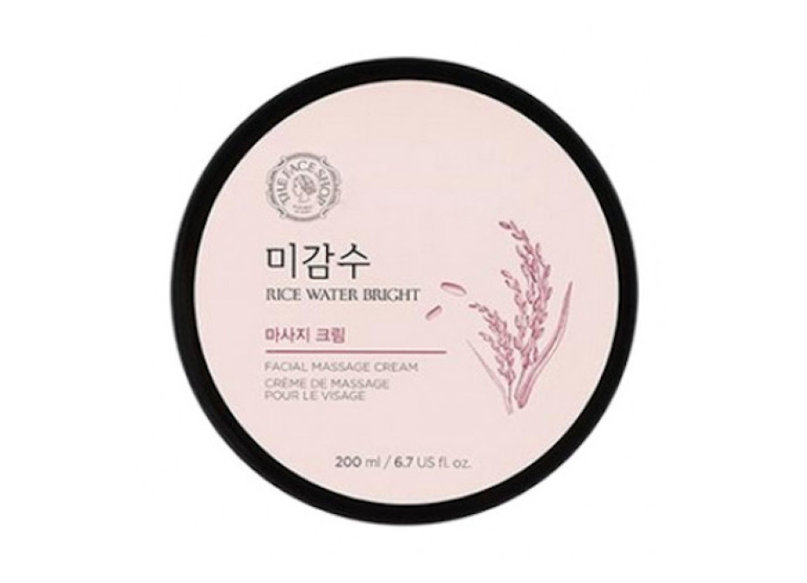 The FACE SHOP [Oferta] THE FACE SHOP – Rice Water Bright Facial Massage Cream – 200m