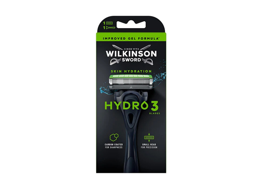 Wilkinson sword Maquinilla de afeitar Wilkinson sword Hydro 3 Black Edition + 1 cabeza