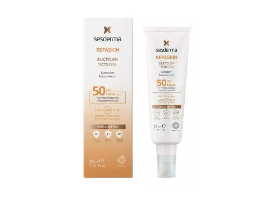 Sesderma REPASKIN fotoprotector tacto seda SPF50+ 50m