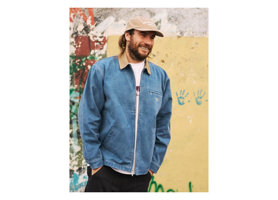 Quiksilver – Shaper Pad – Chaqueta de Trabajo Azul Hombre