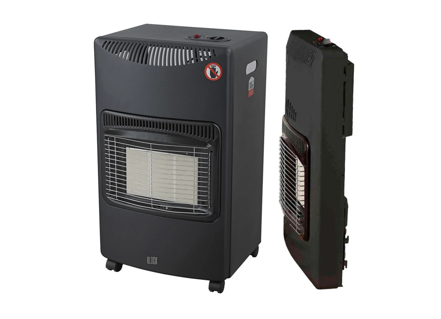 Estufa de Gas Cerámica Plegable 4,2 kW, 3 Niveles de Potencia, Sistema ODS, Encendido Piezoeléctrico y…