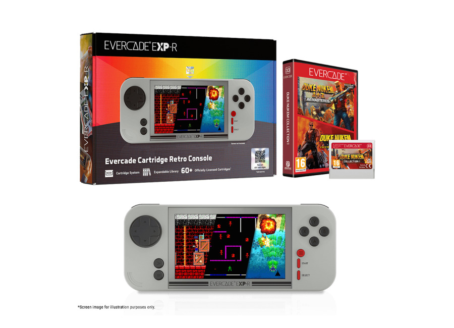 Consola Evercade EXP-R Classic Retro + Duke Nukem Collection 1 (2)