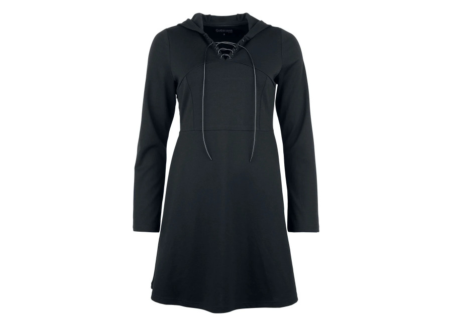 Gothicana by EMP Vestido Corto Gótico de Gothicana by EMP – The Witching Hour – S XXL – para Mujer – Negro