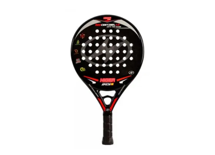 HIGER PADEL RED CENTINEL CARBON 3K 2025