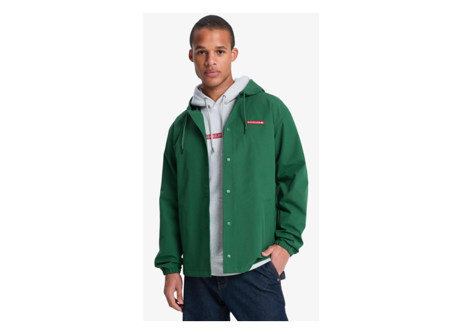 Quiksilver – Rain Cloud 3K – Chaqueta impermeable con capucha Verde Hombre