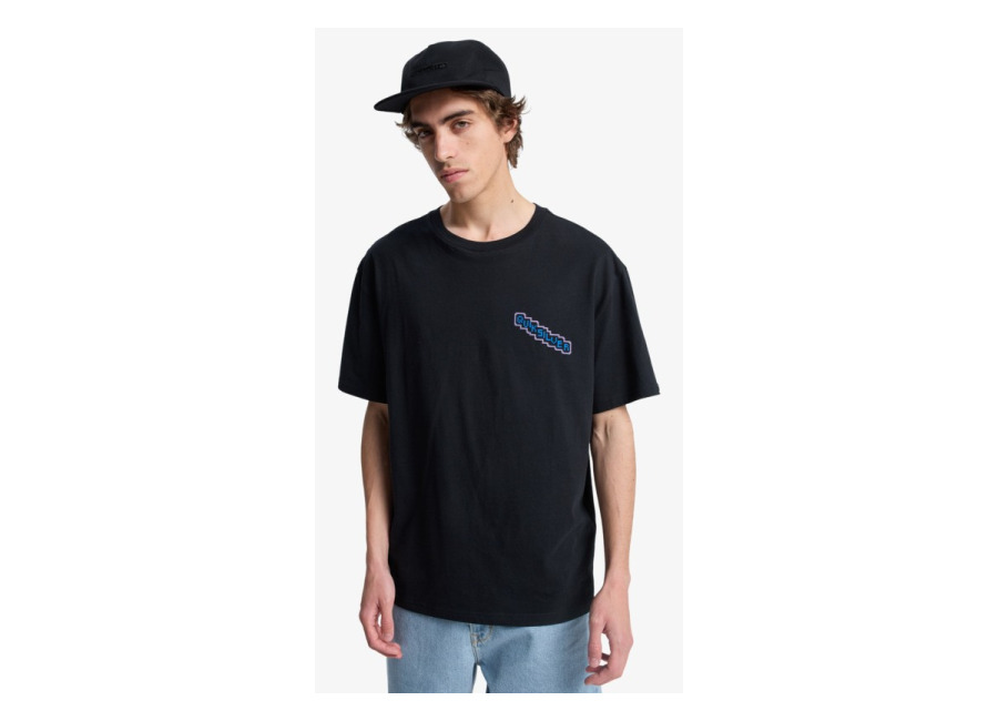 Quiksilver – EV Glass Of – Camiseta de manga corta Negro Hombre