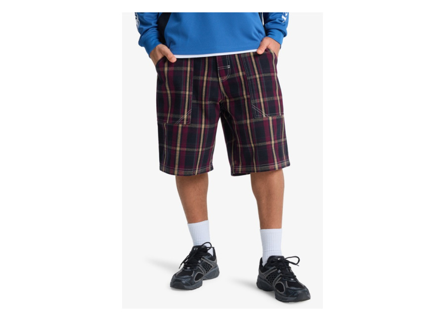 Quiksilver – Mercury Check – Short Vaquero Negro Hombre