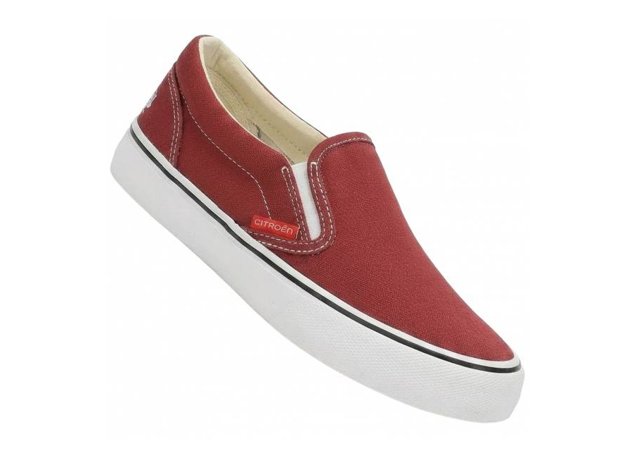 Citroen Citroën Unisex Sneakers slip-on burdeos Y100261-R077