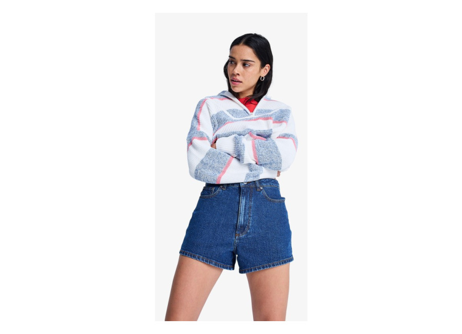 Roxy Offshore Mid Ocean Blue – Short Vaquero Azul Mujer
