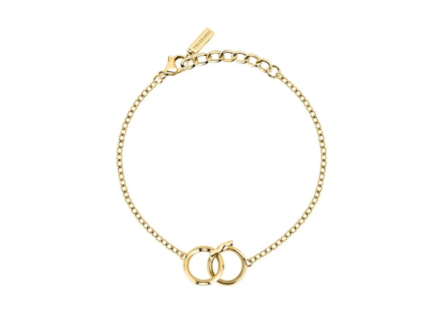 Trussardi Fashion pulsera chapada en oro T-Heritage TJAXB08