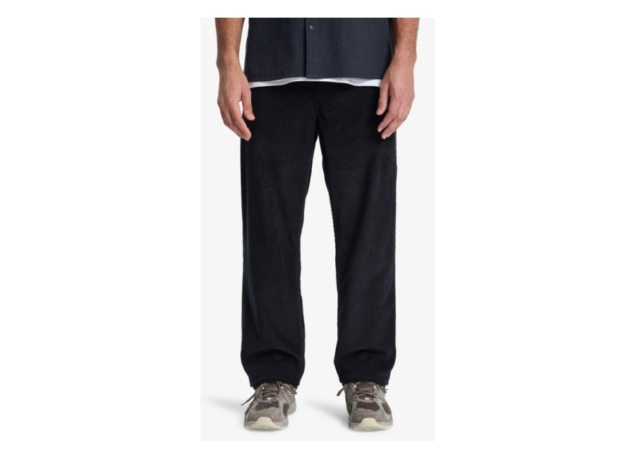 Quiksilver – Taxer Regular Cord – Pantalones Negro hombre