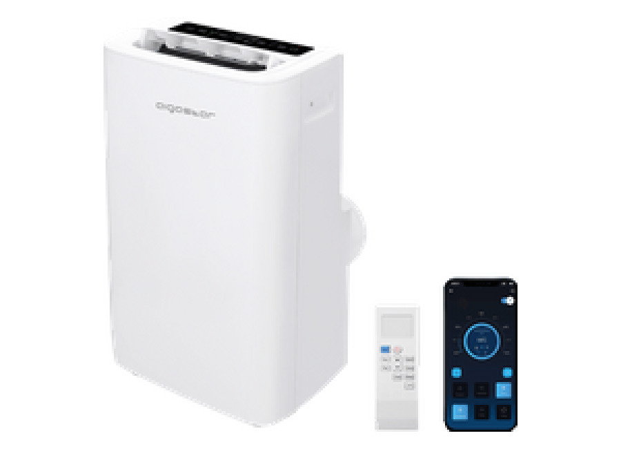 Aigostar Iceberg Smart – Aire Acondicionado Portátil Inteligente, 1337W Climatizador Función Deshumidific