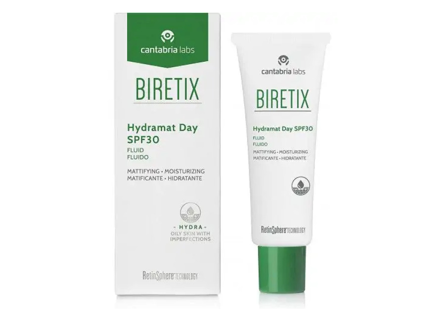 Biretix Hydramat Day Spf30 Fluido Matificante 50m