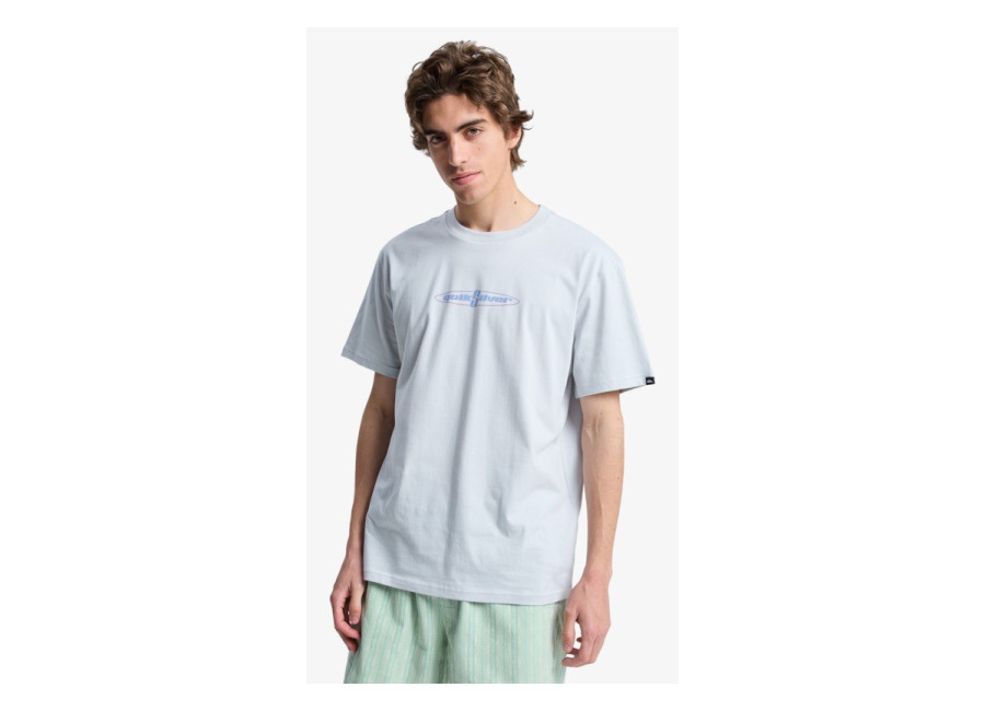 Quiksilver – EV Wild Worlds – Camiseta de manga corta Gris Hombre