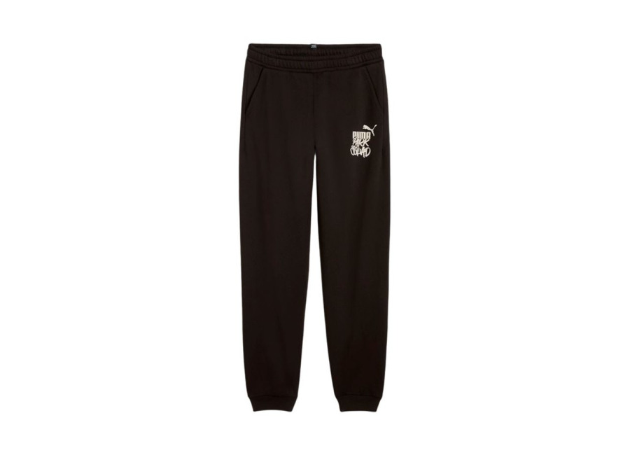 Puma Pantalón Puma Essentials+ Mid 90S Sweatpants Fl Niño Negro