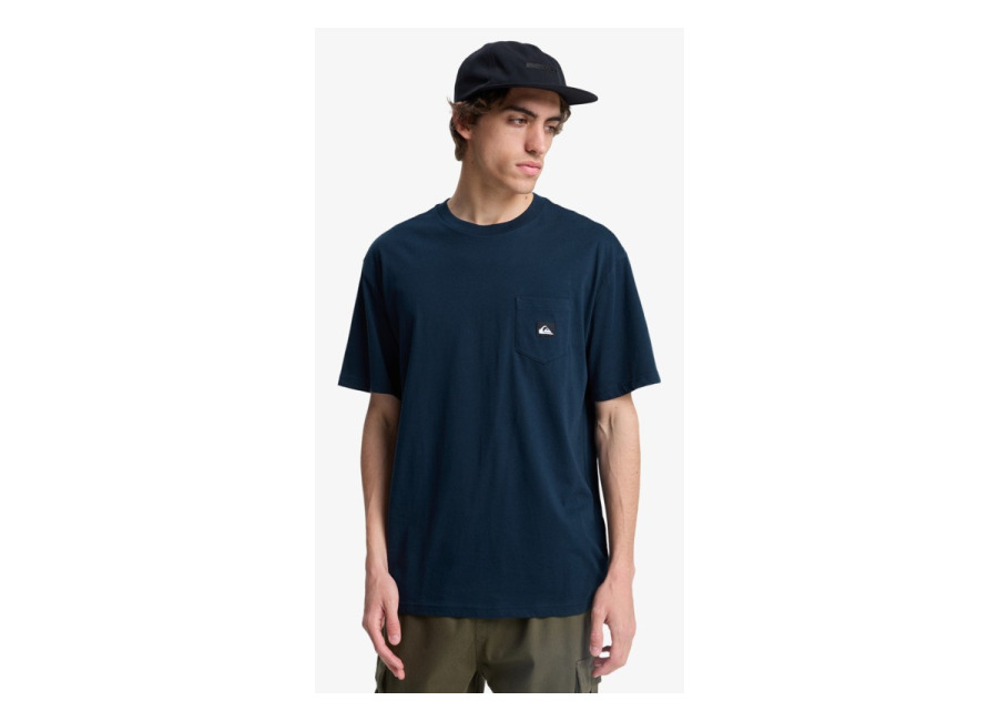 Quiksilver – Salt Water Pocket – Camiseta de manga corta Azul hombre