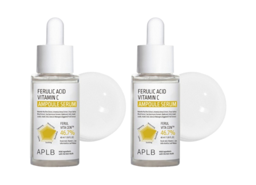 Aplb Ferulic Acid Vitamin C Ampoule Serum – 40ml (2ea) Set