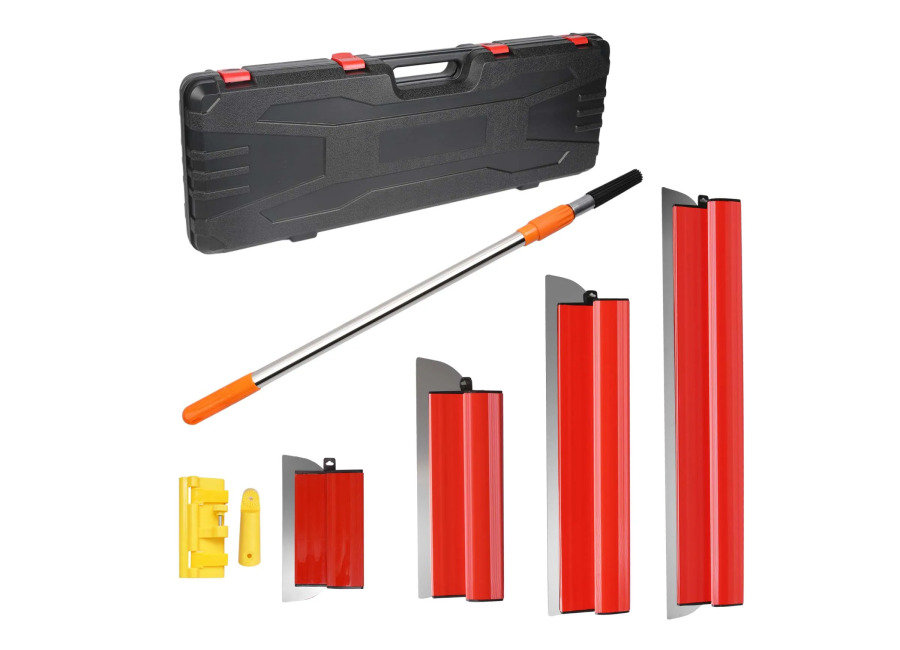 Juego de 4 raspadores ajustables de 25-40-60-80 cm con hoja de acero inoxidable de 0,5 mm…