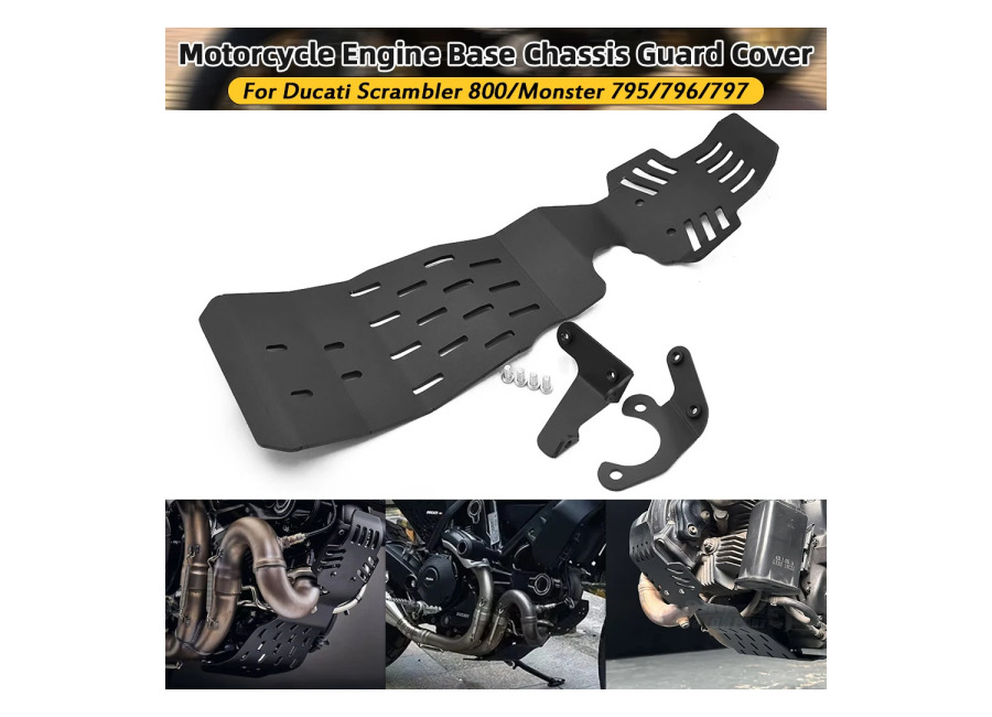 Placa protectora para motocicleta, protector de motor, cubierta de protección del chasis para DUCATI Scrambler 800…
