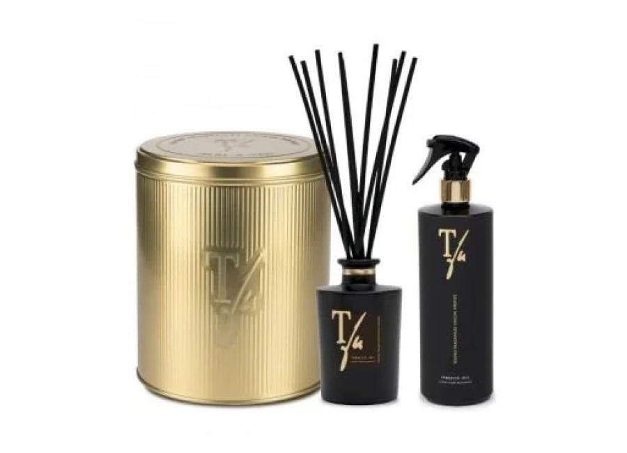 Perfume Teatro fragranze Gold Tin Box Tabacco – Eau de Parfu